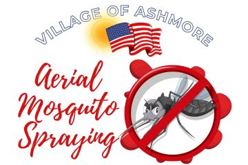 Aerial spraying for mosquitos in Ashmore